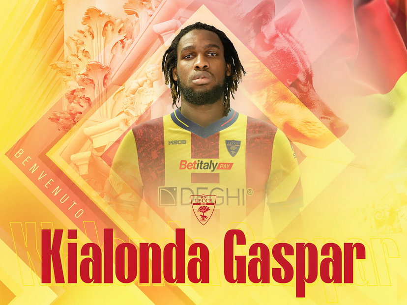 Ufficiale: Kialonda Gaspar è un nuovo giocatore del Lecce preview