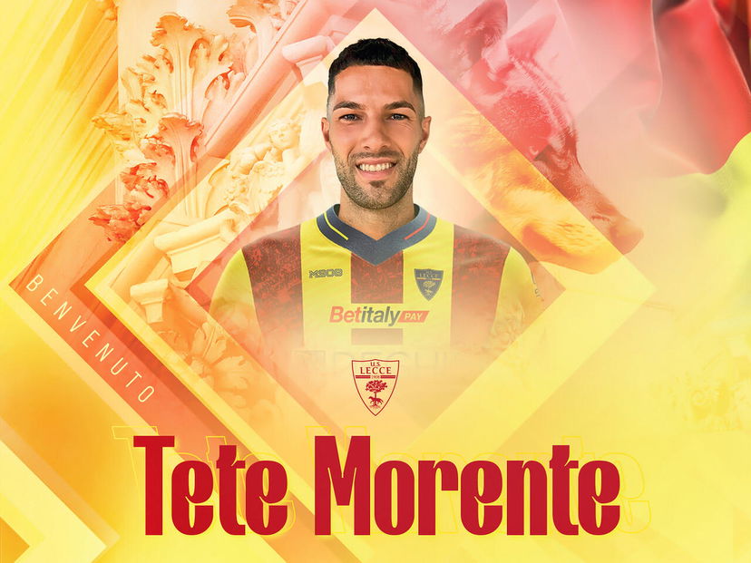 Ufficiale: Tete Morente è un nuovo giocatore del Lecce preview