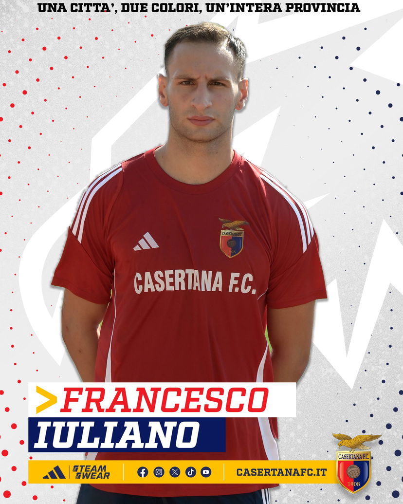 Ufficiale: Casertana, preso il giovane Iuliano preview