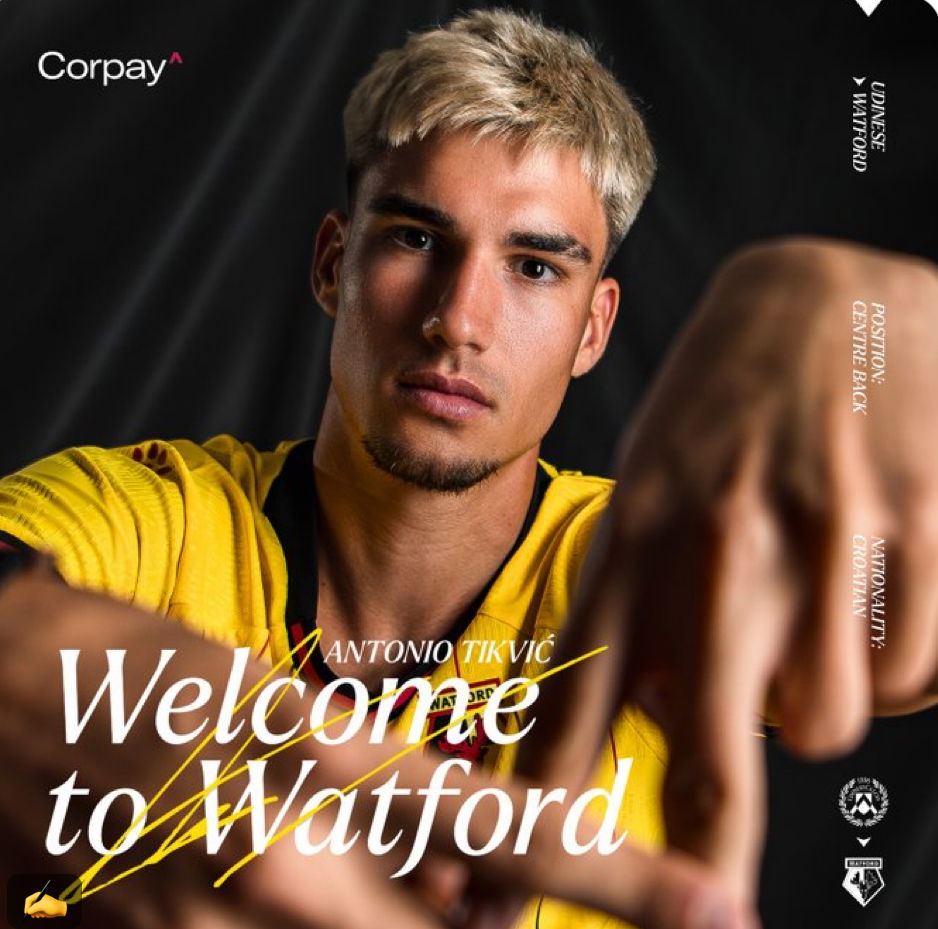 Ufficiale: Udinese, ceduto Tikvic in prestito al Watford article-post