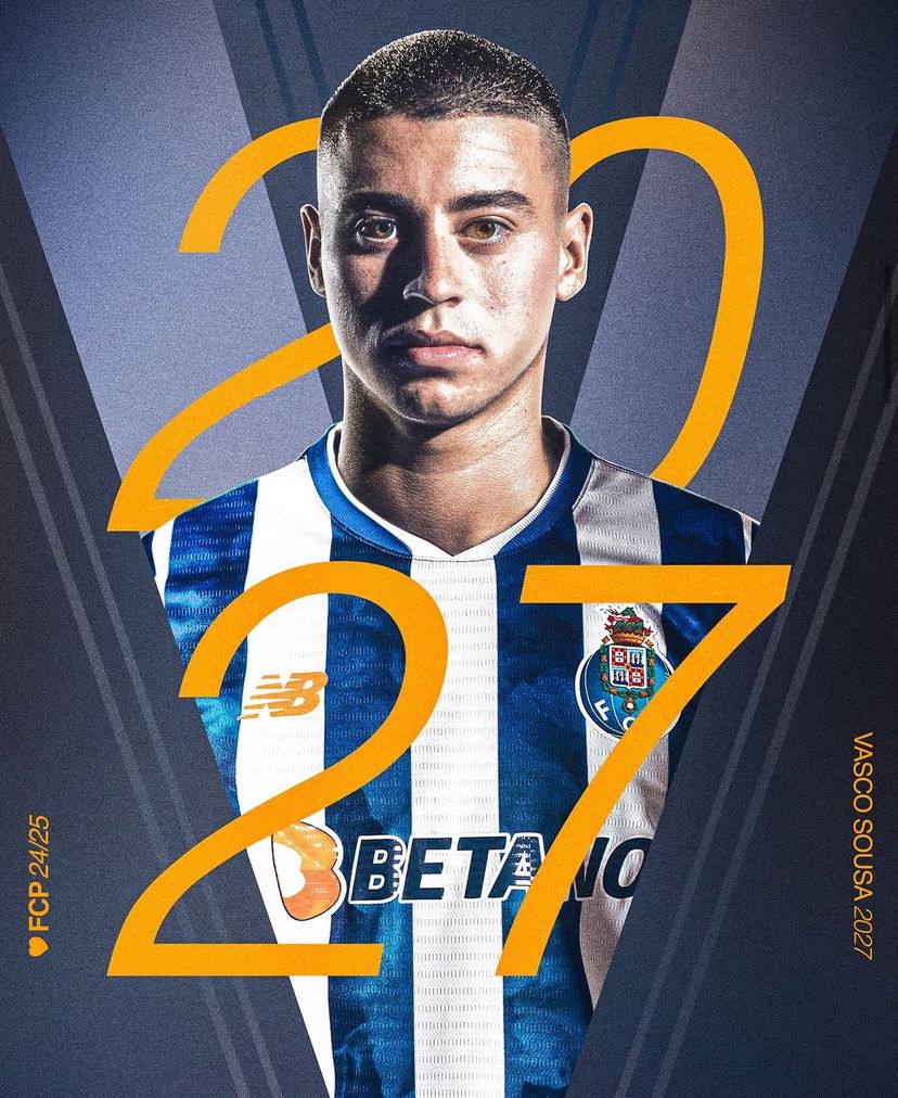 Ufficiale: Porto, Vasco Sousa rinnova fino al 2027 preview
