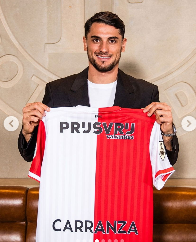 Ufficiale: Feyenoord, arriva l’attaccante Carranza dal Philadelphia preview