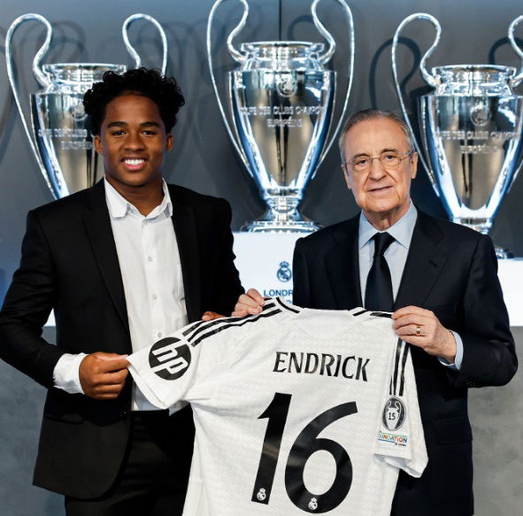 Florentino Perez accoglie Endrick: “Riviviamo l’emozione di accogliere un grande giocatore. Ti aiuteremo in questa grande sfida” preview
