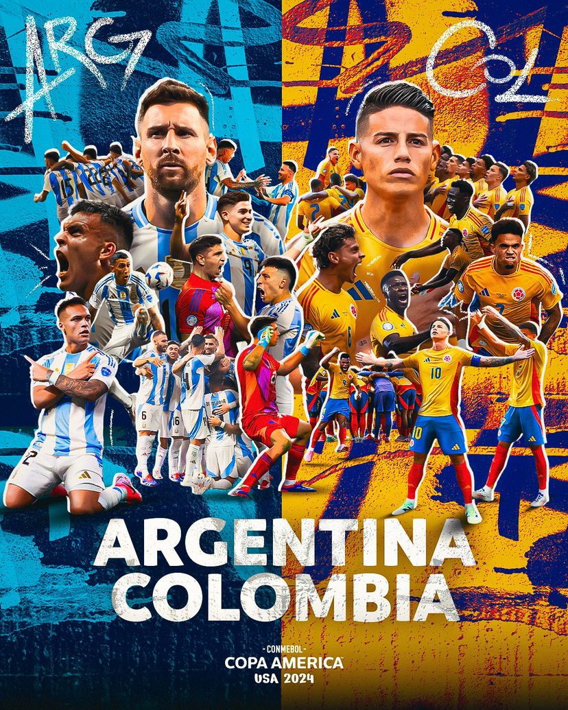 Argentina-Colombia, sarà la prima volta in una finale di Copa America preview