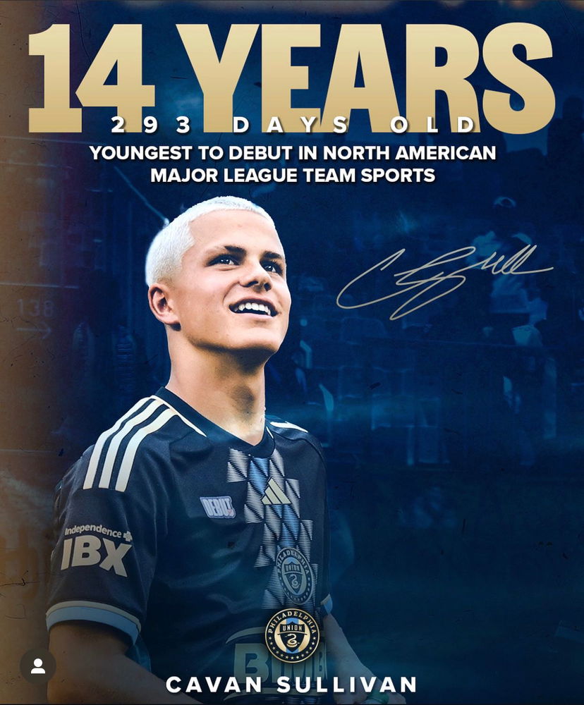 Sullivan diventa il giocatore più giovane a debuttare in MLS preview