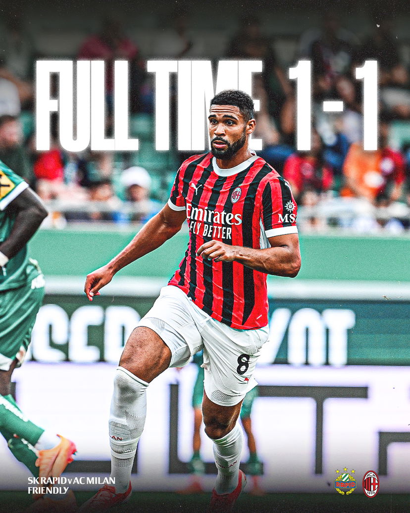 Fonseca esordisce con un pareggio: 1-1 tra Milan e Rapid Vienna in amichevole preview