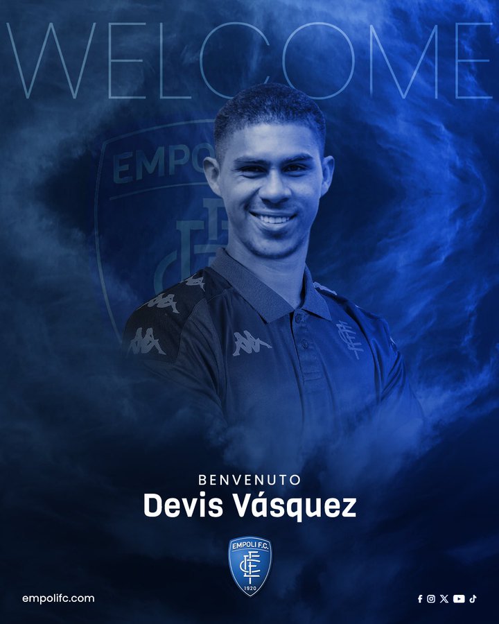 Ufficiale: Vasquez dal Milan all’Empoli preview