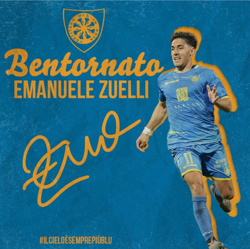 Ufficiale: Carrarese, preso Zuelli a titolo definitivo preview