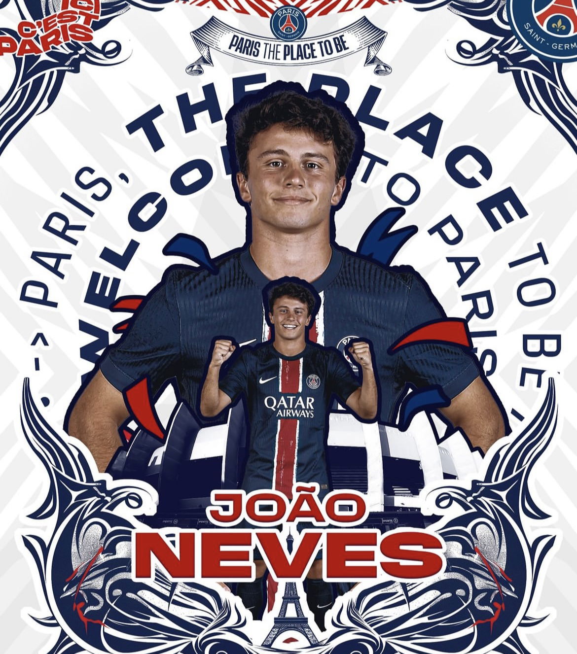 Joao Neves: “La filosofia di Luis Enrique è quella che cercavo. Felice di essere qui” article-post