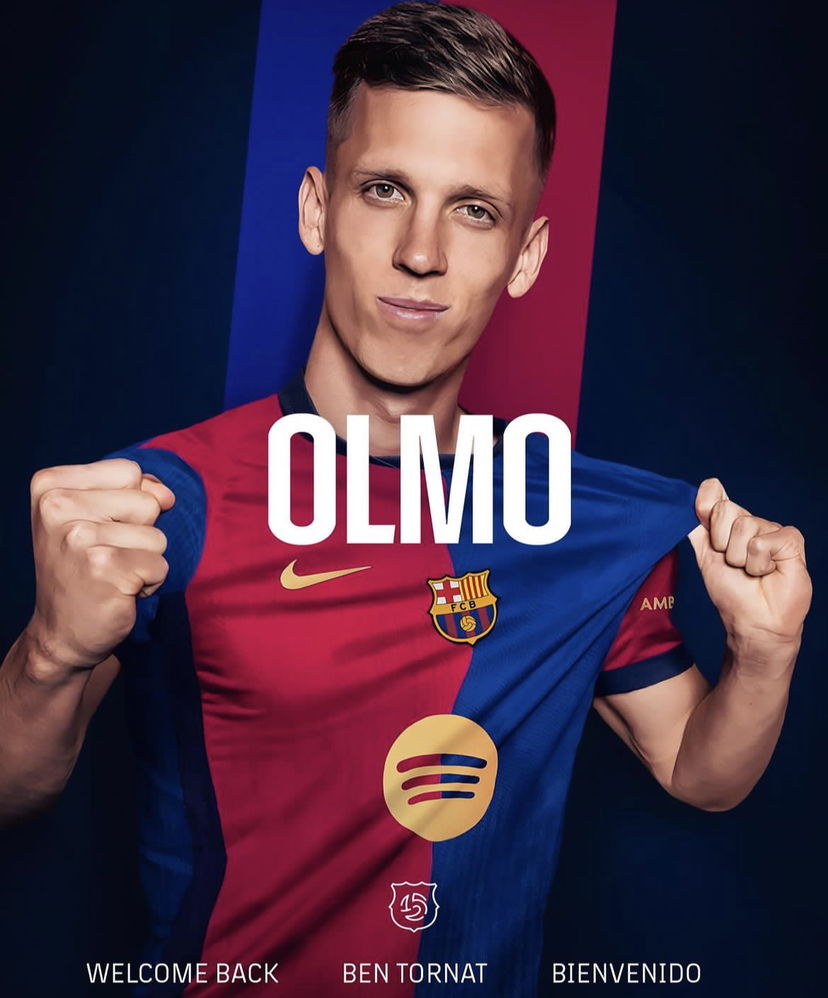 Ufficiale: Dani Olmo è un nuovo giocatore del Barcellona preview