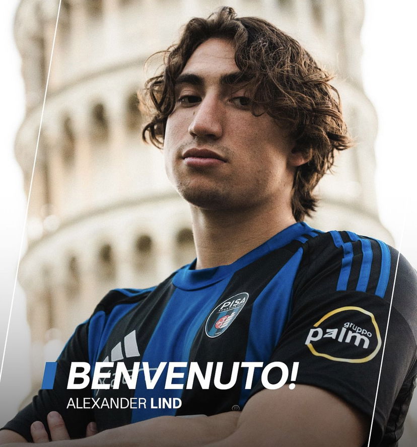 Ufficiale: Alexander Lind è un nuovo giocatore del Pisa preview