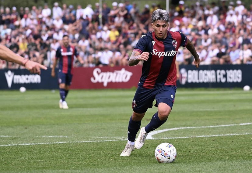 Bologna, Castro: “Assomiglio un po’ a Tevez. Appena sono arrivato in Italia mi ha scritto Lautaro” preview
