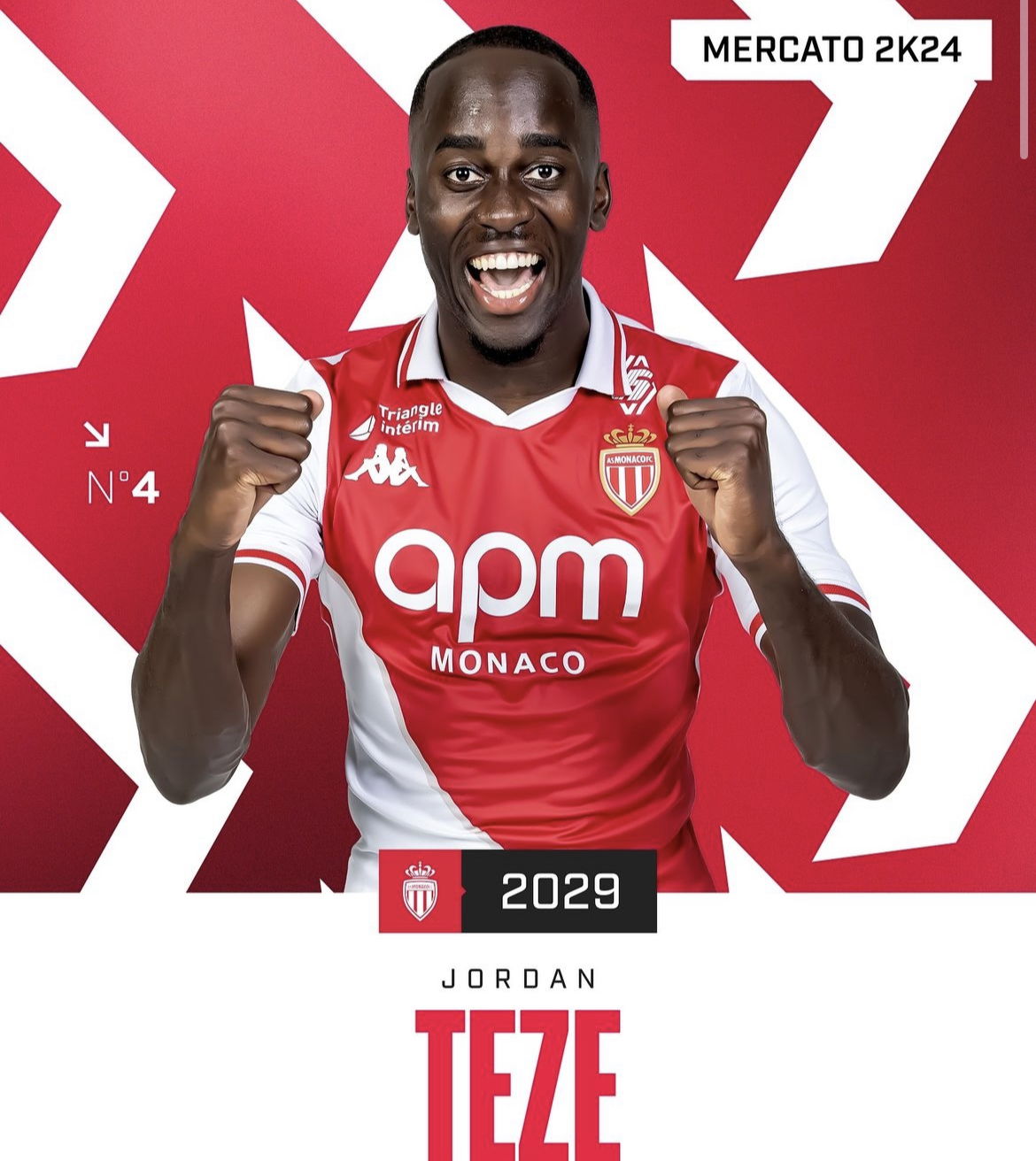 Ufficiale: Jordan Teze è un nuovo giocatore del Monaco article-post