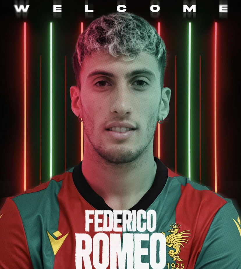 Ora è anche ufficiale: Federico Romeo è un nuovo giocatore della Ternana preview