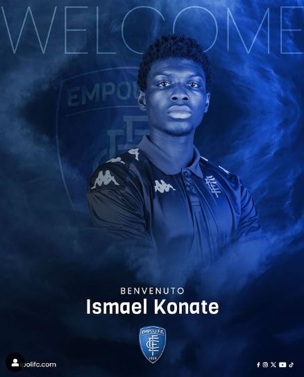 Ufficiale: Ismael Konate è un nuovo giocatore dell’Empoli preview