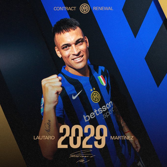 Ora è ufficiale: Lautaro Martinez rinnova con l’Inter fino al 2029 preview