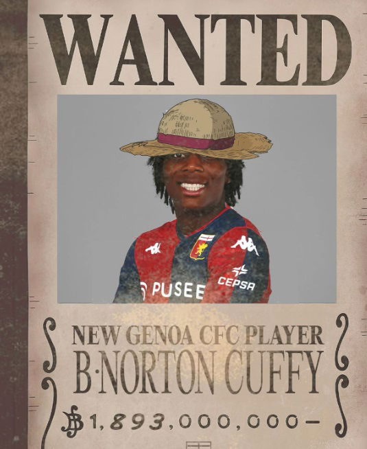 Ufficiale: Norton-Cuffy al Genoa preview