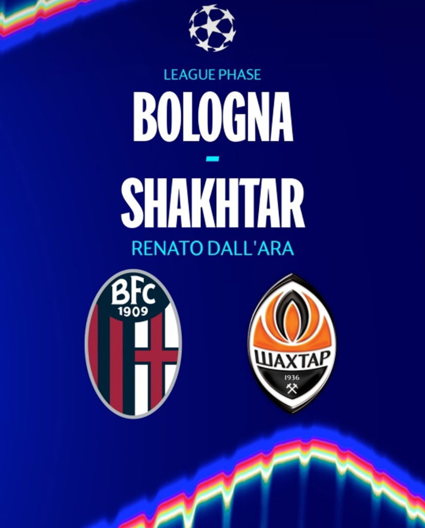 Bologna-Shakhtar, le formazioni ufficiali preview