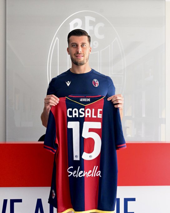 Casale: “Non ho esitato alla chiamata del Bologna. Alla Lazio grazie a Sarri” article-post