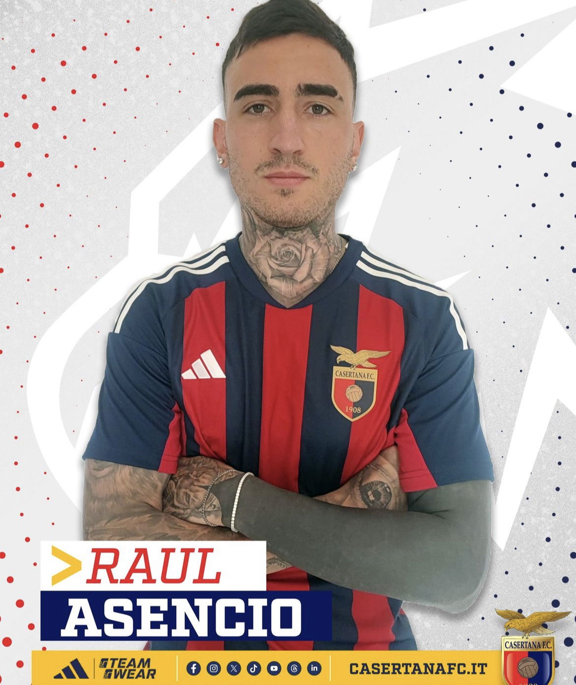 Ufficiale: Raul Asencio è un nuovo giocatore della Casertana article-post