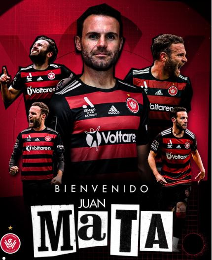 Ufficiale: Juan Mata è un nuovo giocatore del Western Sydney Wanderers preview