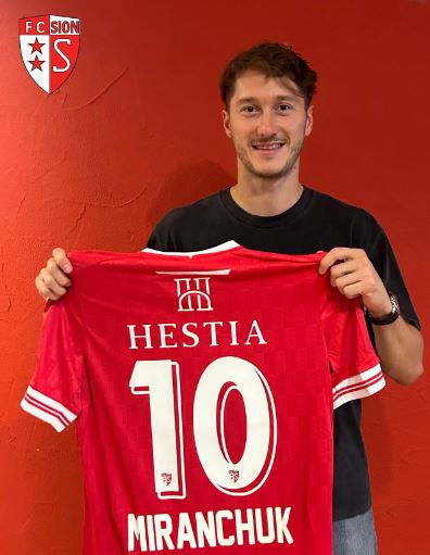 Ufficiale: Anton Miranchuk è un nuovo giocatore del Sion preview