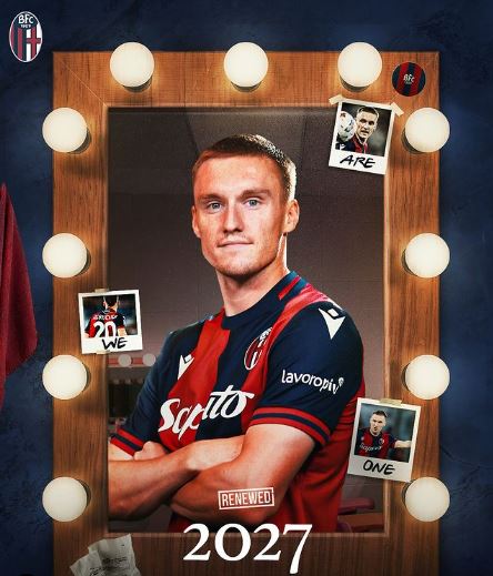 Bologna, Michel Aebischer rinnova fino al 2027. Il comunicato preview