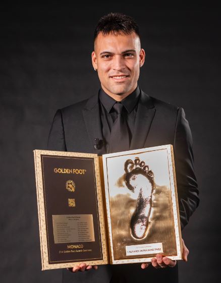 Lautaro Martinez vince il Golden Foot 2024. Il comunicato preview