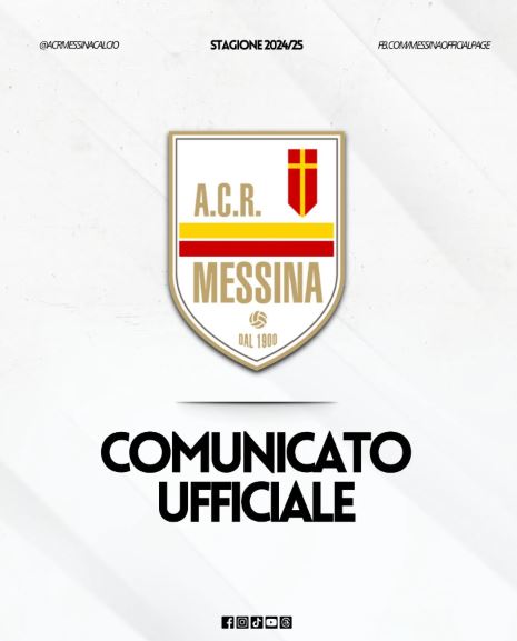 Messina, siglato il preliminare di vendita del pacchetto di maggioranza del club. Il comunicato preview