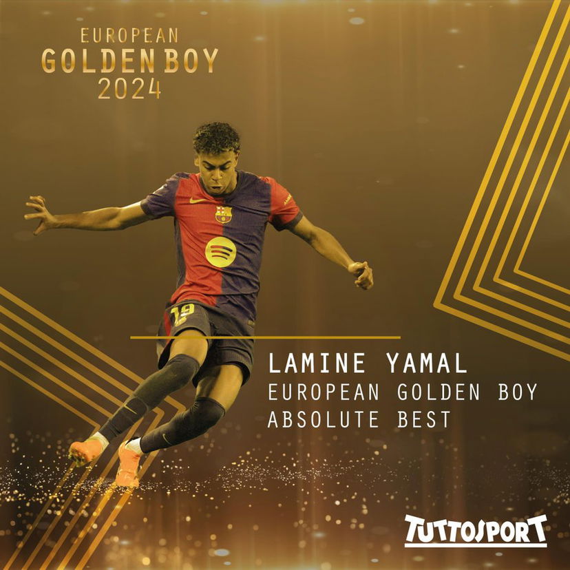 Golden Boy 2024, il vincitore è Yamal. E’ il più giovane vincitore di sempre preview