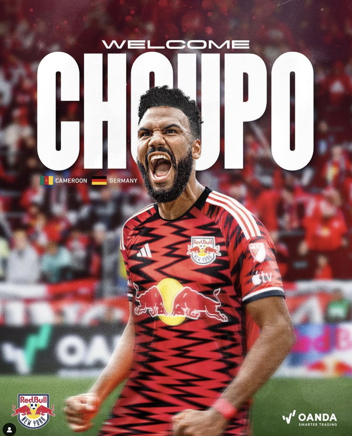 Ufficiale, New York Red Bulls: ingaggiato l’attaccante Chupo-Moting article-post