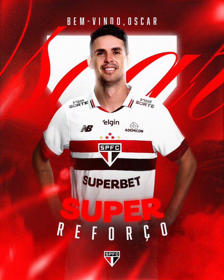 Ufficiale: Oscar lascia la Cina. Ha firmato con il San Paolo preview