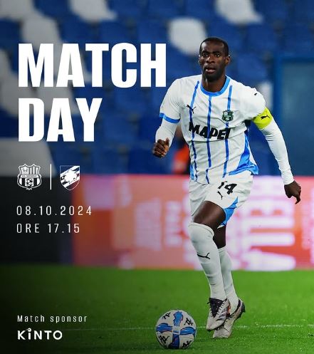 Sassuolo-Sampdoria, le formazioni ufficiali preview