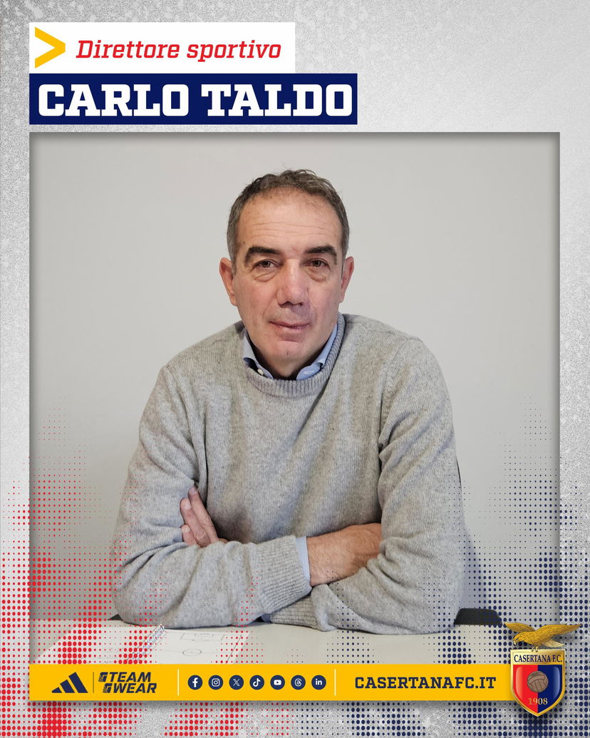 Ufficiale: Carlo Taldo nuovo direttore sportivo della Casertana preview