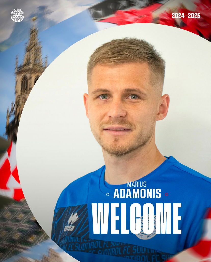 Ufficiale: Adamonis al Sudtirol preview