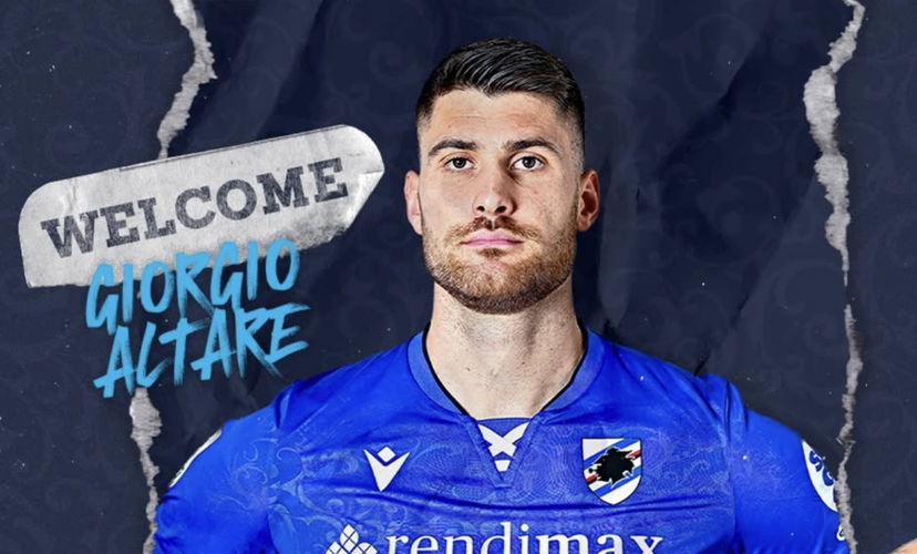 Ufficiale: Altare è un nuovo calciatore della Sampdoria preview