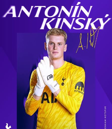 Ufficiale: Antonin Kinsky è un nuovo giocatore del Tottenham preview