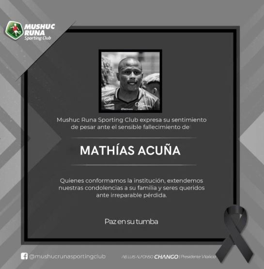 Tragedia nel calcio: l’uruguaiano Mathias Acuña ritrovato morto in albergo preview