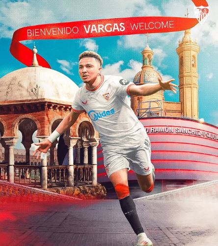 Ufficiale: Vargas è un nuovo giocatore del Siviglia preview