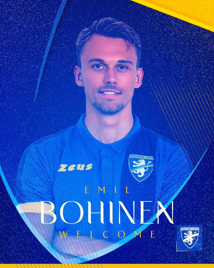 Ufficiale: Bohinen è un nuovo giocatore del Frosinone preview