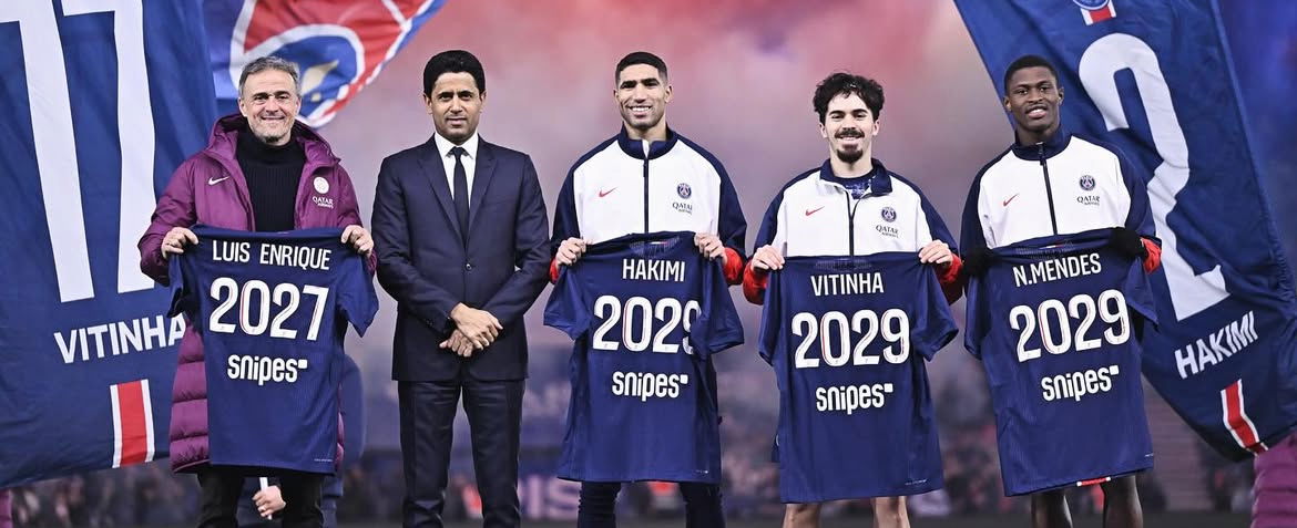 Ufficiale: PSG, Luis Enrique firma fino al 2027. Hakimi, Mendes e Vitinha rinnovano fino al 2029 article-post