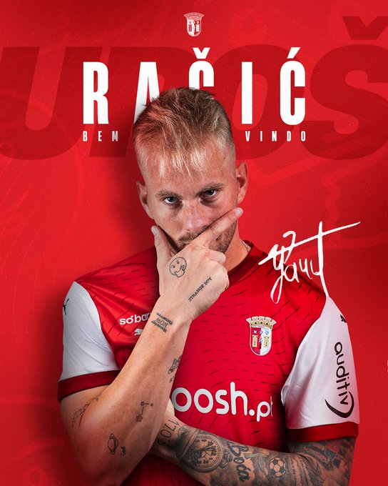 Ufficiale: Racic al Braga preview