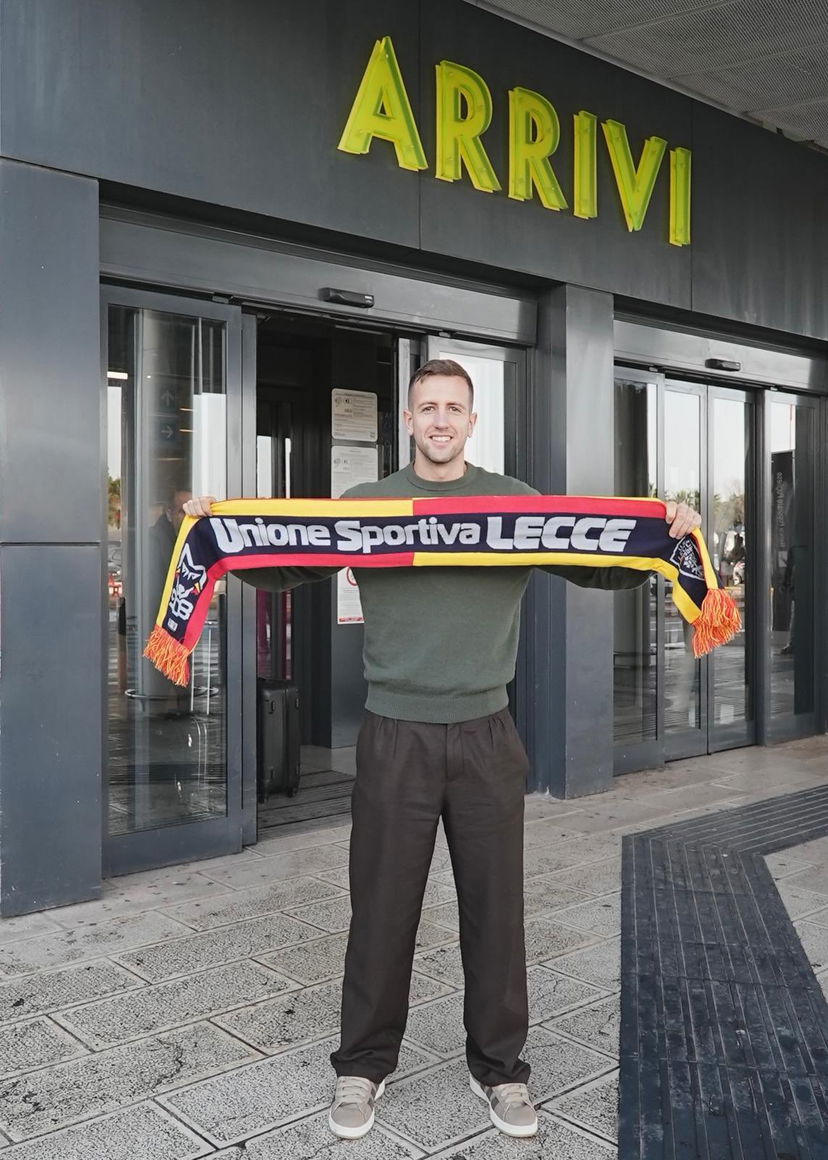 Lecce, è arrivato Marco Sala: adesso le visite mediche preview