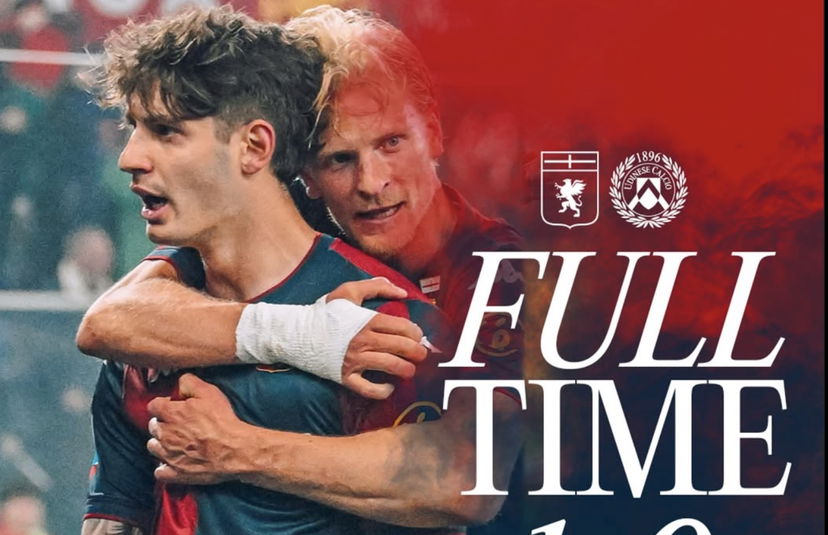 Il Genoa vince col brivido contro l’Udinese: 1-0, decide Zanoli. Il VAR annulla il gol di Modesto al 93′ preview