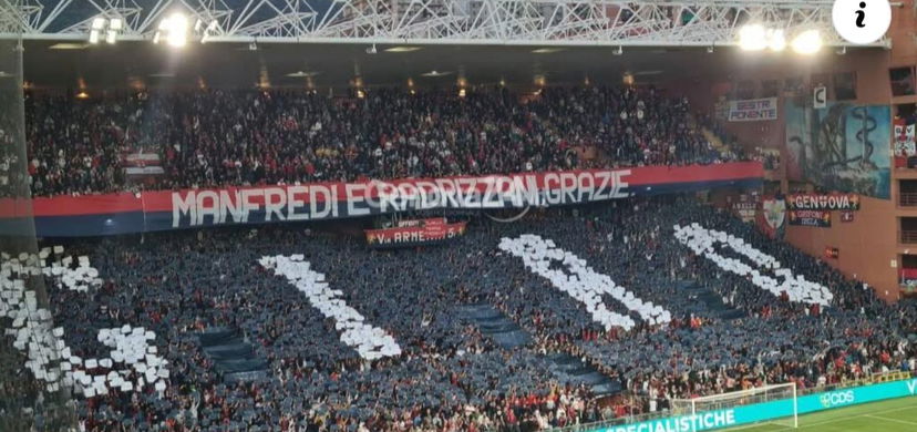 Genoa, striscioni di sfottò per la Samp: “C…IAO” preview