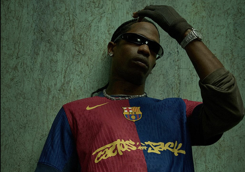 Barcellona, maglia speciale per il Clasico: ci sarà il logo di Travis Scott preview