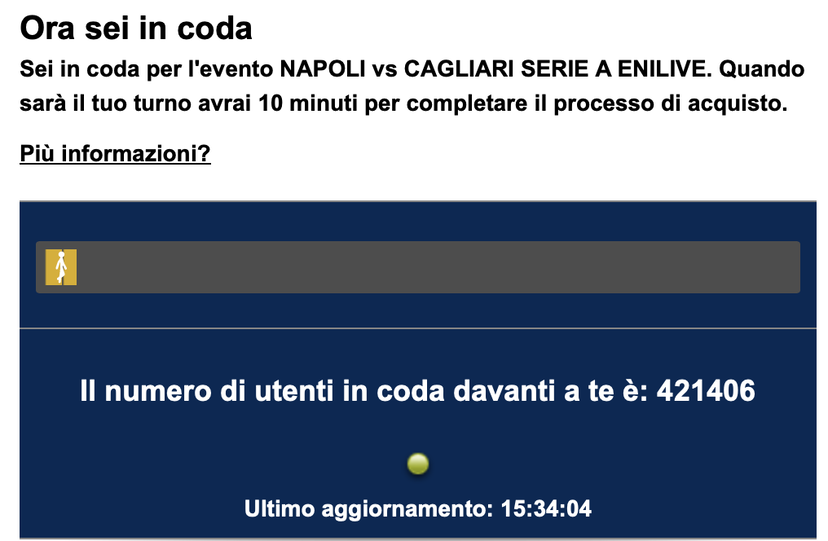 Febbre Scudetto a Napoli: oltre 421mila tifosi in coda per prendere i biglietti col Cagliari preview