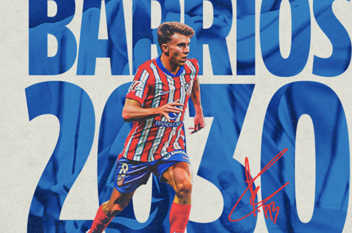 Ufficiale: Atletico Madrid, Pablo Barrios ha rinnovato fino al 2030 article-post