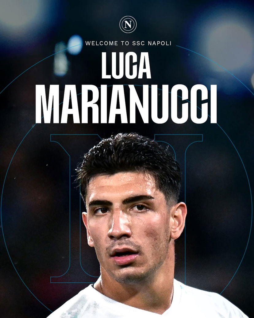 Ora è ufficiale: Marianucci al Napoli preview