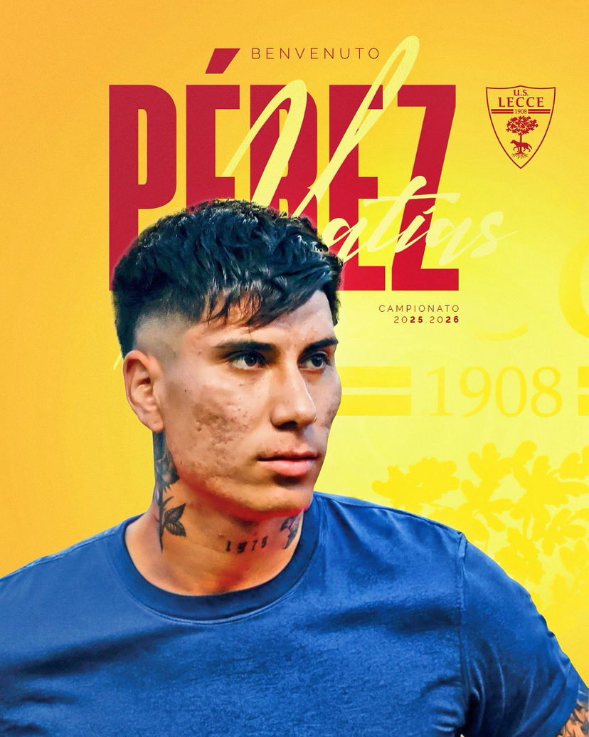Ufficiale: Matias Perez nuovo giocatore del Lecce preview